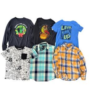 Boys size Small 7/8 Lot of Shirts - Read Description
